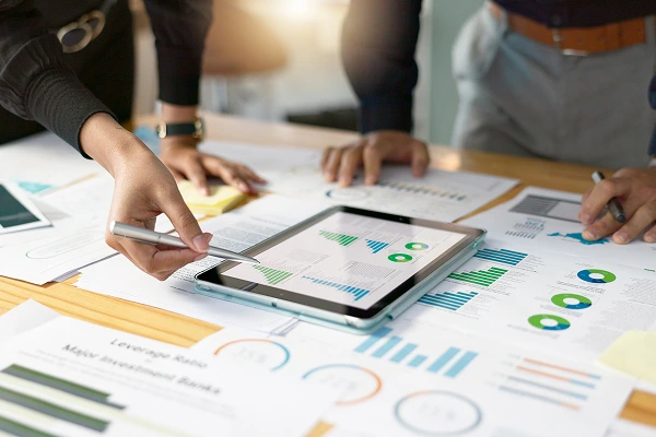Researching options and comparing results online